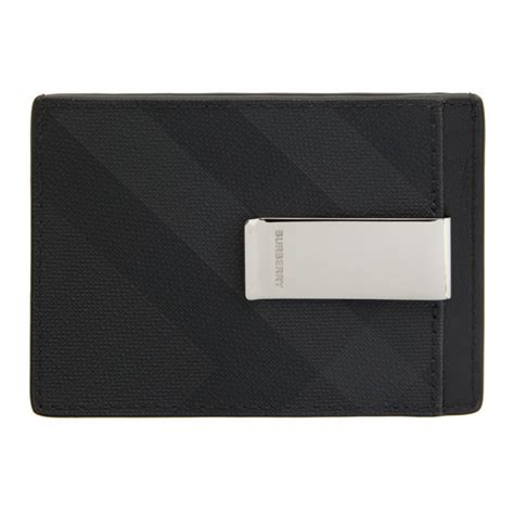 burberry id holder|Burberry card holder money clip.